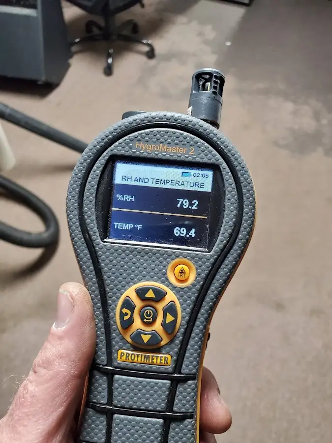Moisture meter humidity assessment for Fire & Smoke Damage Restoration in Sunset